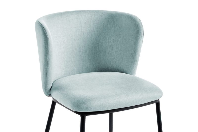 Spisestuestol Mina sett med 2 Blå/Svart - Blå/Svart - Møbler - Stoler & lenestoler - Spisestuestoler & kjøkkenstoler