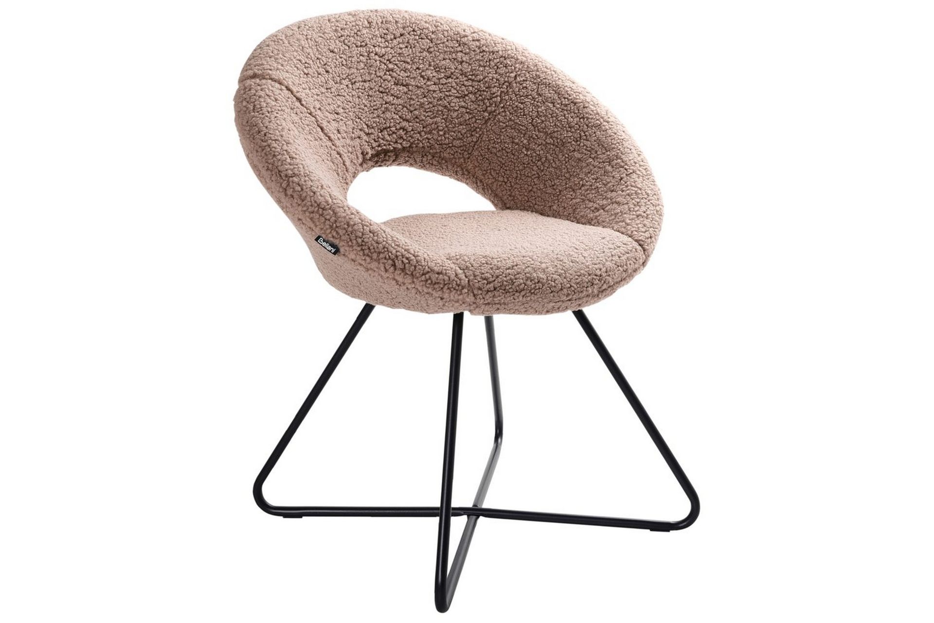 Spisestuestol Rachel Taupe/svart - Taupe/svart - Møbler - Stoler & lenestoler - Spisestuestoler & kjøkkenstoler