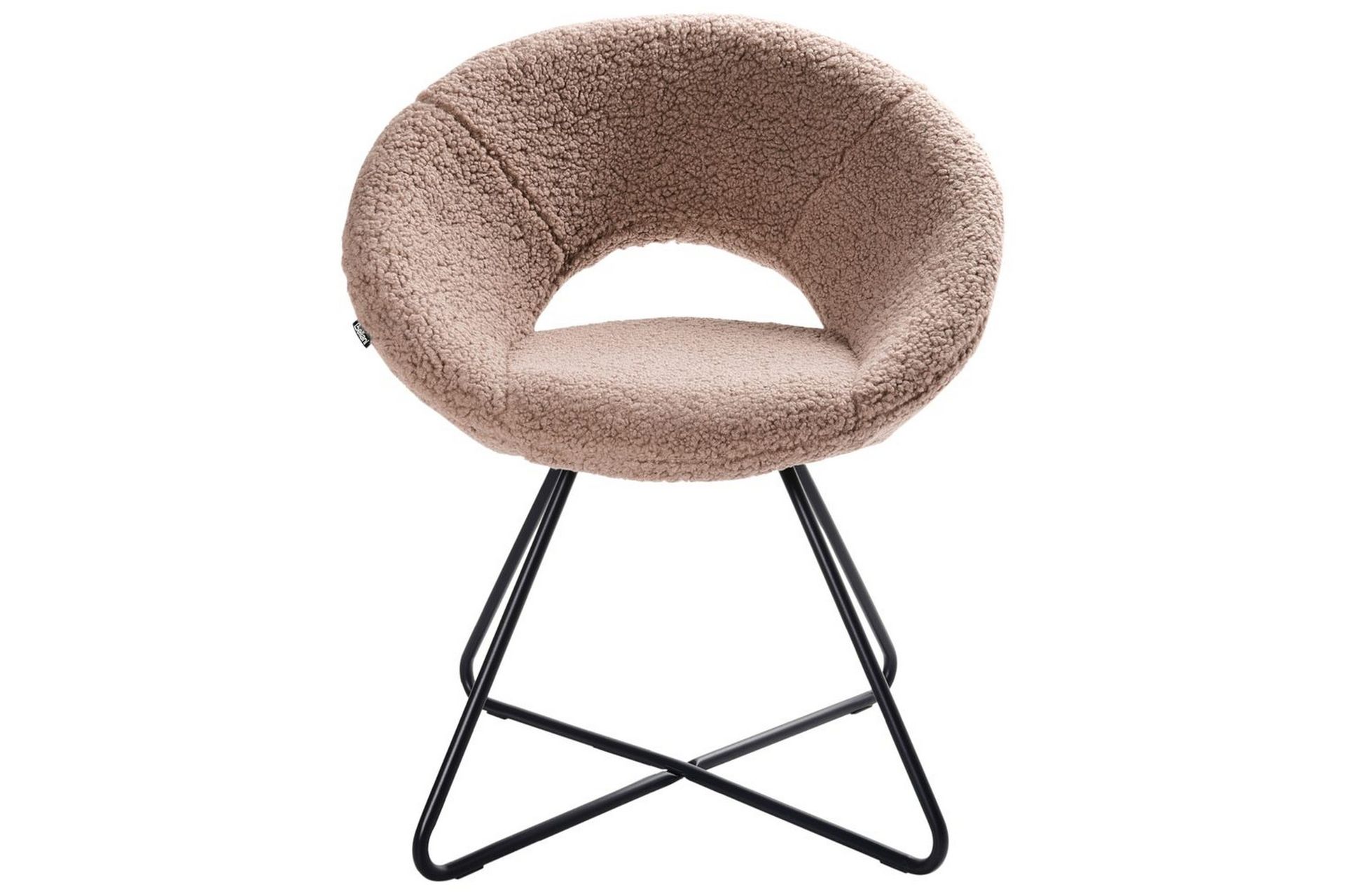 Spisestuestol Rachel Taupe/svart - Taupe/svart - Møbler - Stoler & lenestoler - Spisestuestoler & kjøkkenstoler