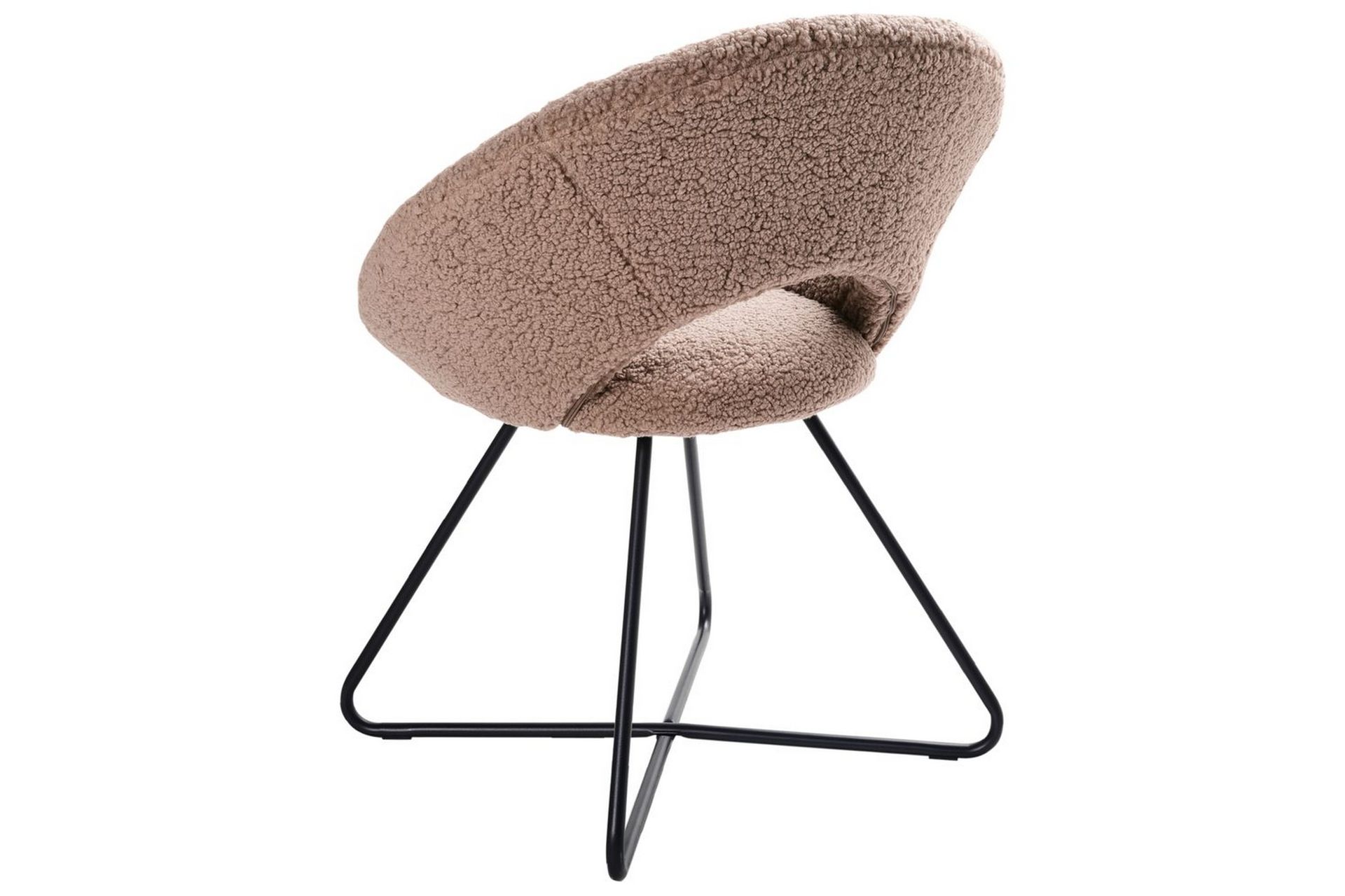 Spisestuestol Rachel Taupe/svart - Taupe/svart - Møbler - Stoler & lenestoler - Spisestuestoler & kjøkkenstoler