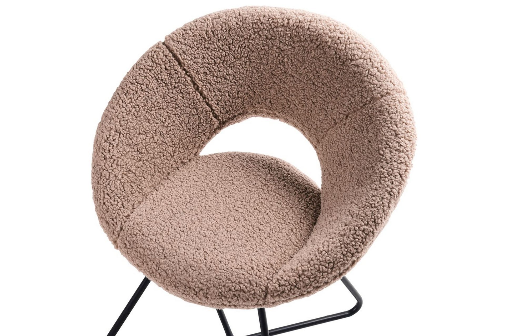 Spisestuestol Rachel Taupe/svart - Taupe/svart - Møbler - Stoler & lenestoler - Spisestuestoler & kjøkkenstoler