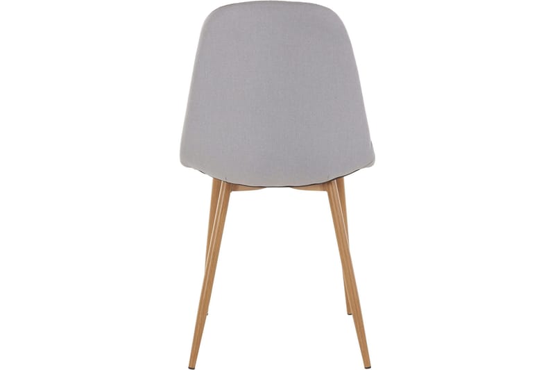 Abia Spisestol 2-pk - Lysegrå - Møbler - Stoler & lenestoler - Spisestuestoler & kjøkkenstoler