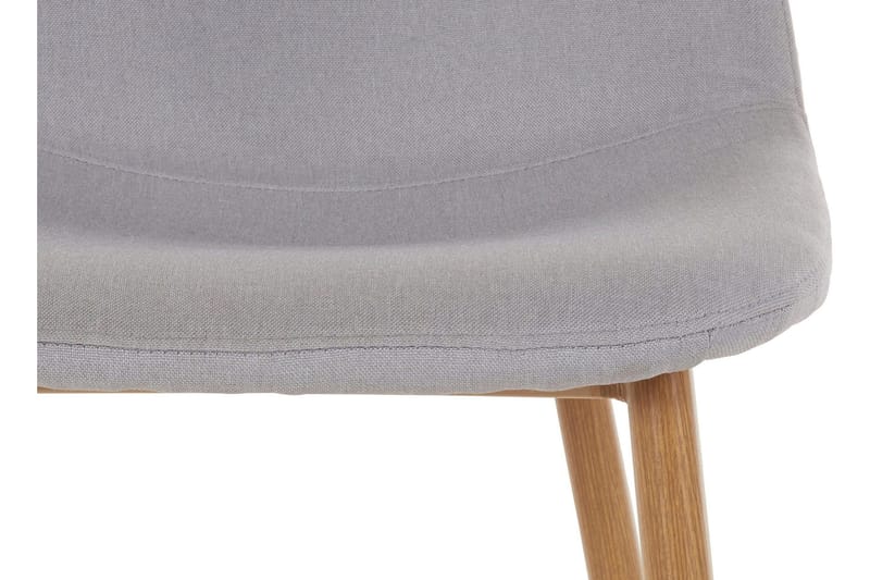 Abia Spisestol 4-pk - Grå/Brun - Møbler - Stoler & lenestoler - Spisestuestoler & kjøkkenstoler