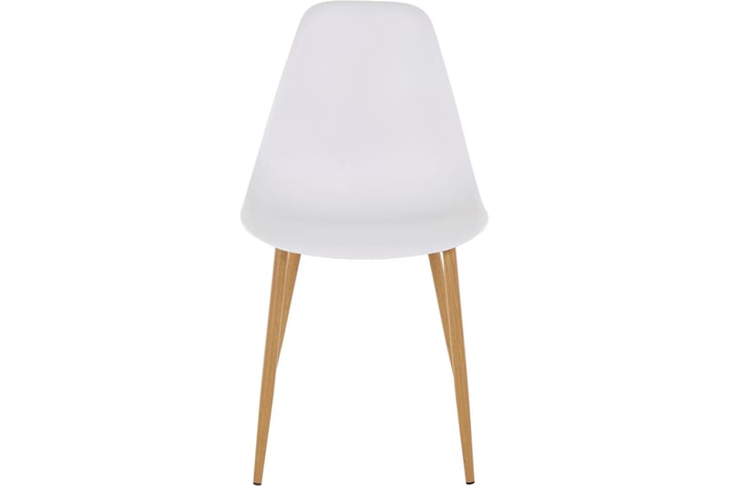 Abia Spisestol Plast 2-pk - Hvit - Møbler - Stoler & lenestoler - Spisestuestoler & kjøkkenstoler