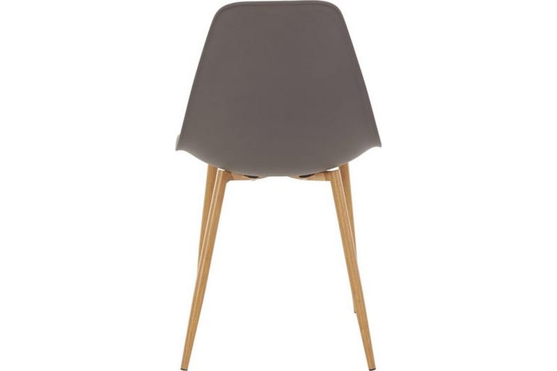 Abia Spisestol Plast 2-pk - Grå - Møbler - Stoler & lenestoler - Spisestuestoler & kjøkkenstoler