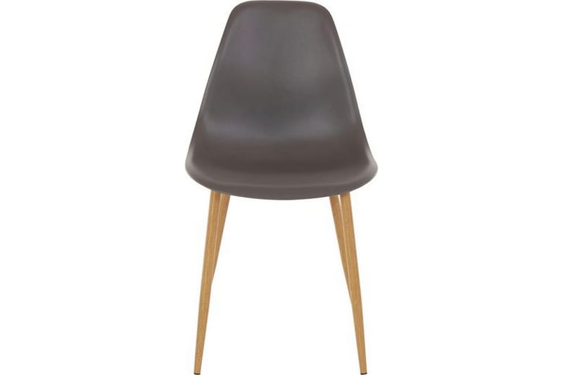 Abia Spisestol Plast 2-pk - Grå - Møbler - Stoler & lenestoler - Spisestuestoler & kjøkkenstoler