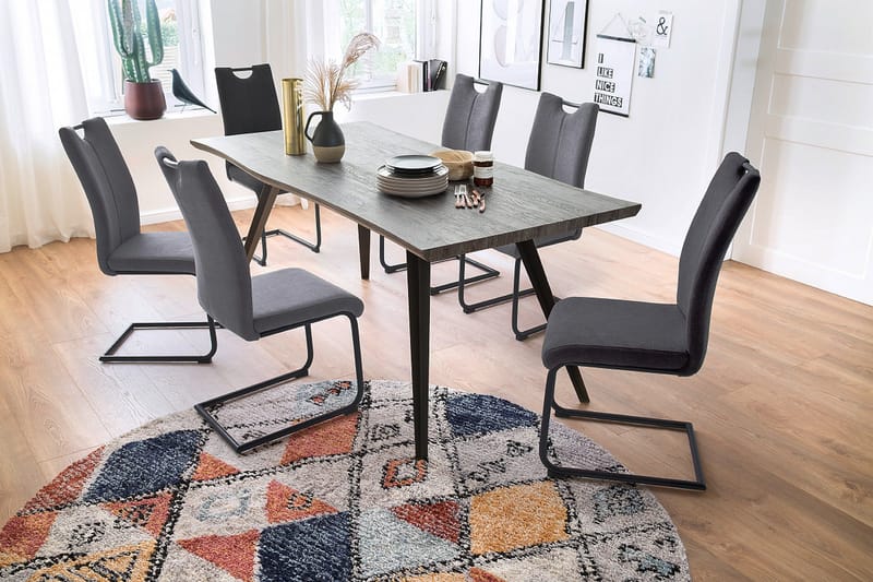 ADANA Svingestolhåndtak - Mørkegrå - Møbler - Stoler & lenestoler - Spisestuestoler & kjøkkenstoler