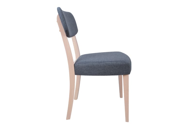 Adora Stol 49x58x855 cm Grå/Lys Bøk - Møbler - Stoler & lenestoler - Spisestuestoler & kjøkkenstoler