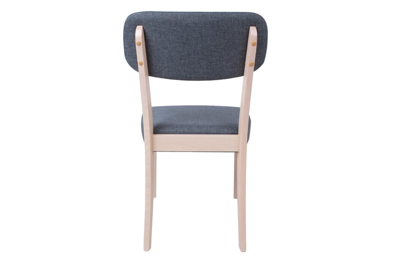 Adora Stol 49x58x855 cm Grå/Lys Bøk - Møbler - Stoler & lenestoler - Spisestuestoler & kjøkkenstoler