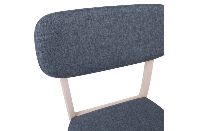 Adora Stol 49x58x855 cm Grå/Lys Bøk - Møbler - Stoler & lenestoler - Spisestuestoler & kjøkkenstoler
