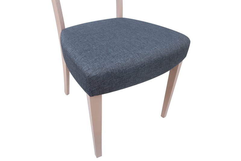 Adora Stol 49x58x855 cm Grå/Lys Bøk - Møbler - Stoler & lenestoler - Spisestuestoler & kjøkkenstoler
