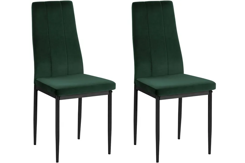 Aggarp Spisestol, Fløyel/MørkeGrønn