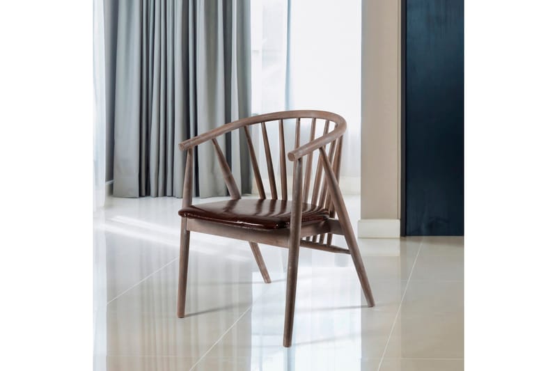 Albero Karmstol - Brun - Møbler - Stoler & lenestoler - Spisestuestoler & kjøkkenstoler