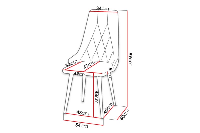 Aldbrough Spisestol - Møbler - Stoler & lenestoler - Spisestuestoler & kjøkkenstoler