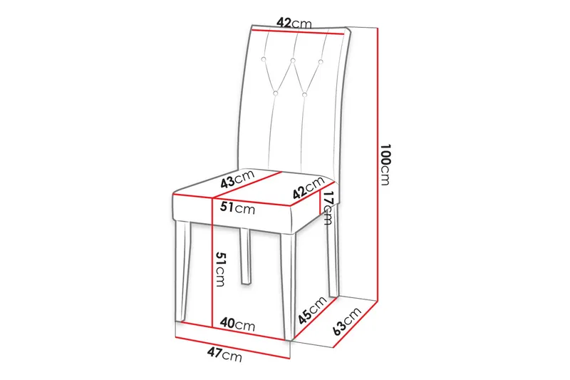 Aldbrough Spisestol - Møbler - Stoler & lenestoler - Spisestuestoler & kjøkkenstoler