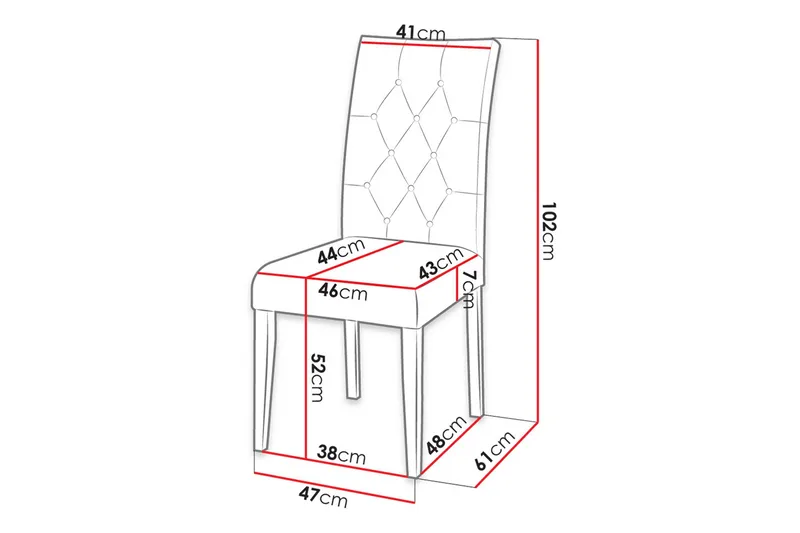 Aldbrough Spisestol - Møbler - Stoler & lenestoler - Spisestuestoler & kjøkkenstoler