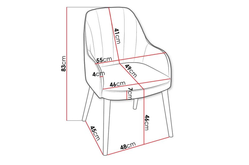 Aldbrough Spisestol - Møbler - Stoler & lenestoler - Spisestuestoler & kjøkkenstoler