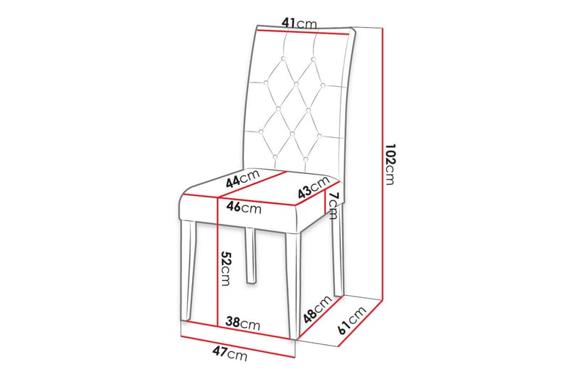 Aldbrough Spisestol - Møbler - Stoler & lenestoler - Spisestuestoler & kjøkkenstoler