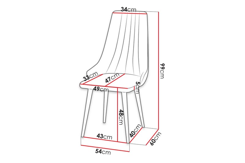 Aldbrough Spisestol - Møbler - Stoler & lenestoler - Spisestuestoler & kjøkkenstoler
