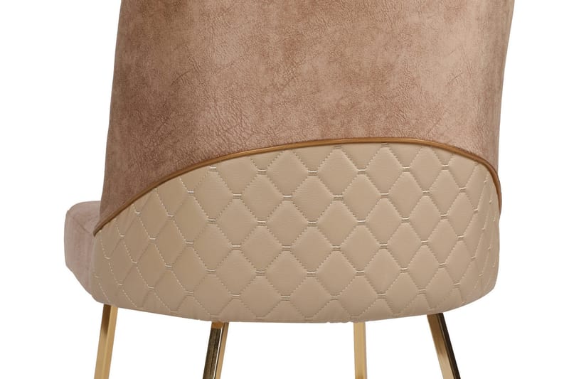 Alsacia Spisestol - Gull/Brun - Møbler - Stoler & lenestoler - Spisestuestoler & kjøkkenstoler