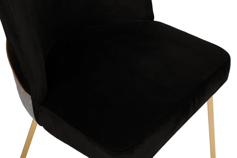 Alsacia Spisestol - Svart/Gull - Møbler - Stoler & lenestoler - Spisestuestoler & kjøkkenstoler