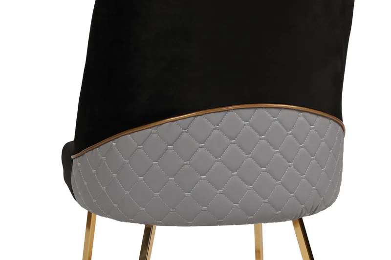 Alsacia Spisestol - Svart/Gull - Møbler - Stoler & lenestoler - Spisestuestoler & kjøkkenstoler