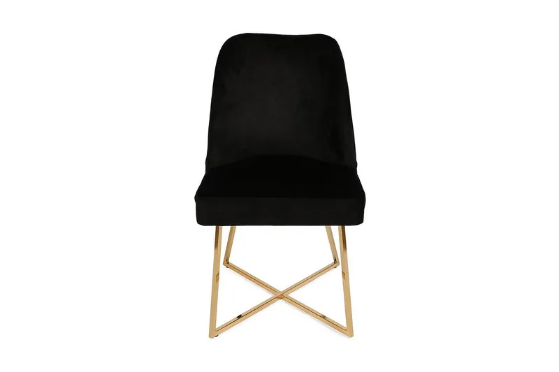 Alsacia Spisestol - Svart/Gull - Møbler - Stoler & lenestoler - Spisestuestoler & kjøkkenstoler