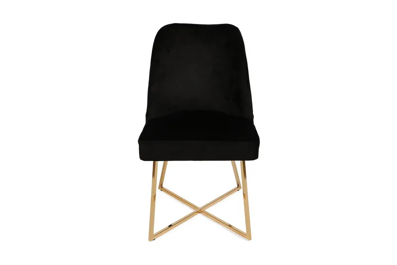 Alsacia Spisestol - Svart/Gull - Møbler - Stoler & lenestoler - Spisestuestoler & kjøkkenstoler