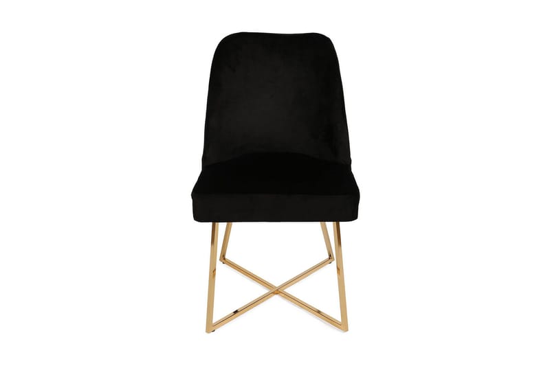 Alsacia Spisestol - Svart/Gull - Møbler - Stoler & lenestoler - Spisestuestoler & kjøkkenstoler