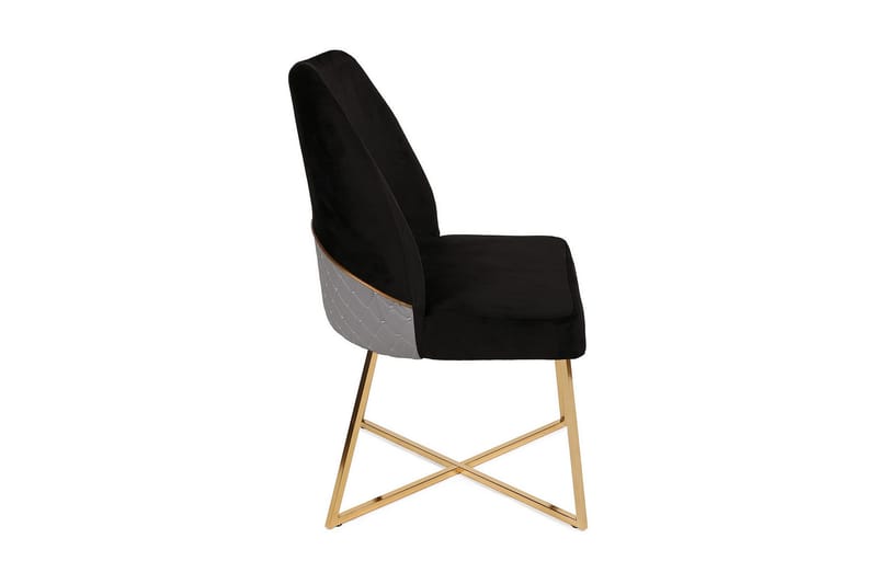 Alsacia Spisestol - Svart/Gull - Møbler - Stoler & lenestoler - Spisestuestoler & kjøkkenstoler