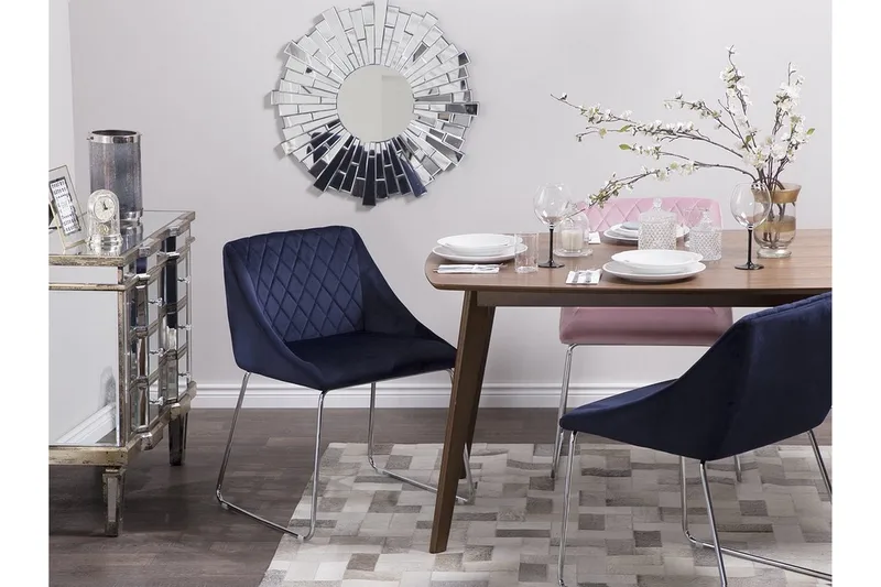 Arcata Stol 2-pk - Blå - Møbler - Stoler & lenestoler - Spisestuestoler & kjøkkenstoler