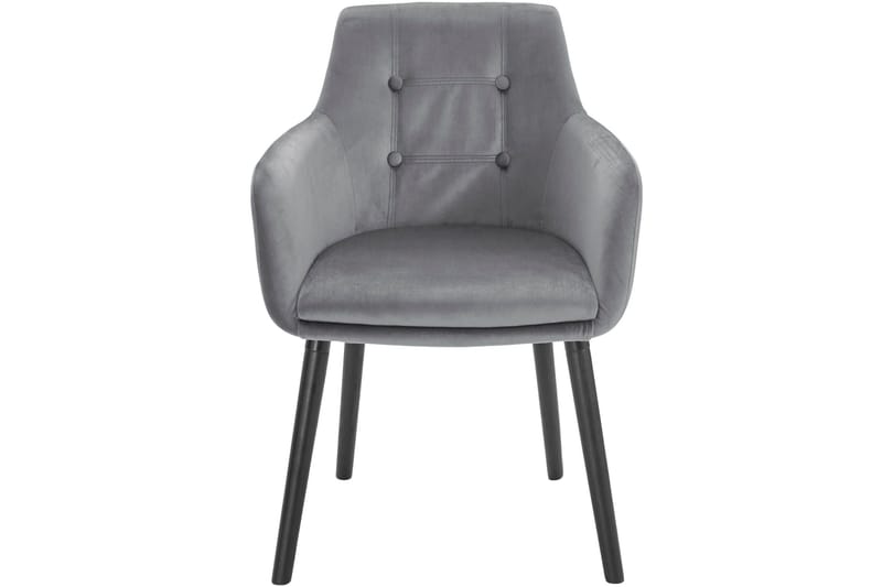 Arda Karmstol - Grå - Møbler - Stoler & lenestoler - Spisestuestoler & kjøkkenstoler