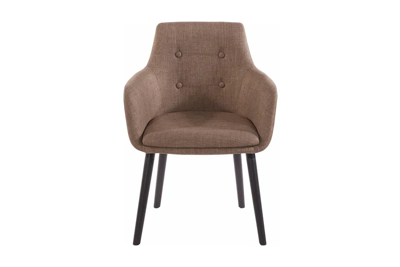 Arda Spisestol 2-pk - Eik/Brun - Møbler - Stoler & lenestoler - Spisestuestoler & kjøkkenstoler