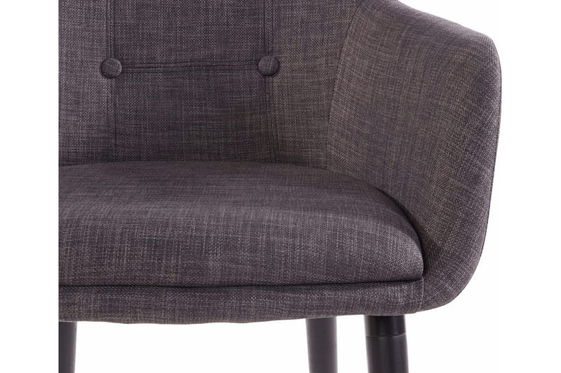 Arda Spisestol 2-pk - Eik/Mørkegrå - Møbler - Stoler & lenestoler - Spisestuestoler & kjøkkenstoler