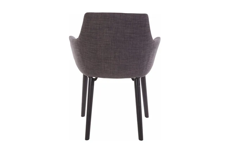 Arda Spisestol 2-pk - Eik/Mørkegrå - Møbler - Stoler & lenestoler - Spisestuestoler & kjøkkenstoler