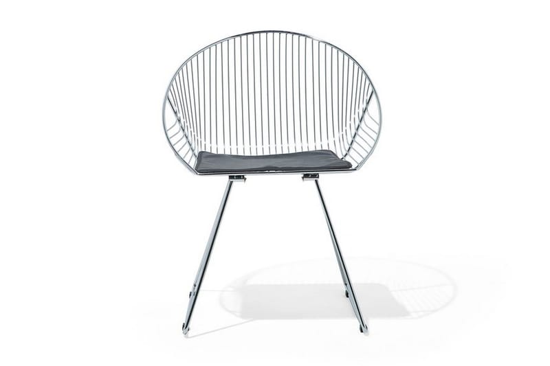 Aurora Stol 2-pk - Sølv - Møbler - Stoler & lenestoler - Spisestuestoler & kjøkkenstoler