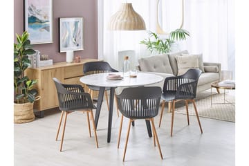 Bereca Spisestol 2-pk - Svart - Møbler - Stoler & lenestoler - Spisestuestoler & kjøkkenstoler