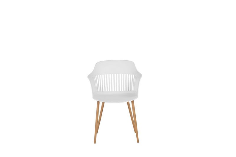 Bereca Spisestol 2-pk - Hvit - Møbler - Stoler & lenestoler - Spisestuestoler & kjøkkenstoler