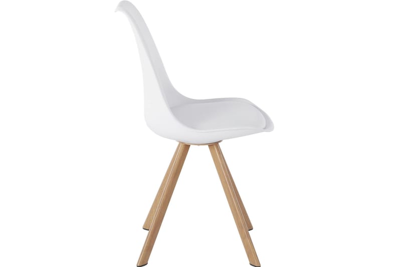 Bernans Spisestol - Hvit - Møbler - Stoler & lenestoler - Spisestuestoler & kjøkkenstoler