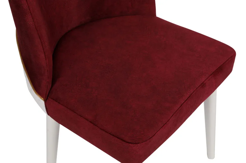 Berriaren Spisestol - Rød/Hvit - Møbler - Stoler & lenestoler - Spisestuestoler & kjøkkenstoler