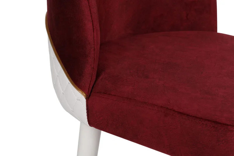 Berriaren Spisestol - Rød/Hvit - Møbler - Stoler & lenestoler - Spisestuestoler & kjøkkenstoler