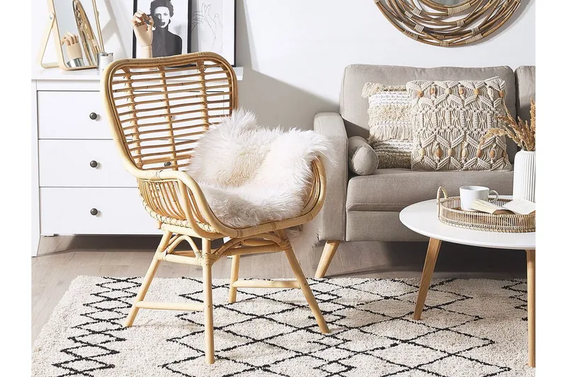 Birns Rottingstol - Brun - Møbler - Stoler & lenestoler - Spisestuestoler & kjøkkenstoler