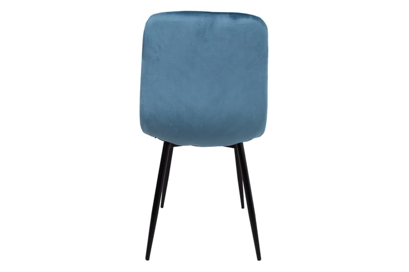Brie Stol Blå Fløyel - Møbler - Stoler & lenestoler - Spisestuestoler & kjøkkenstoler