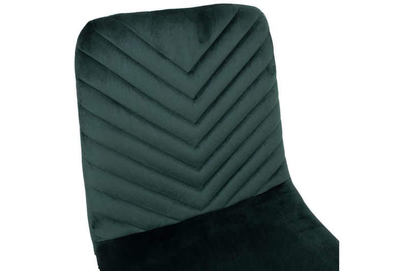 Brie Stol Mørkegrå Fløyel - Møbler - Stoler & lenestoler - Spisestuestoler & kjøkkenstoler