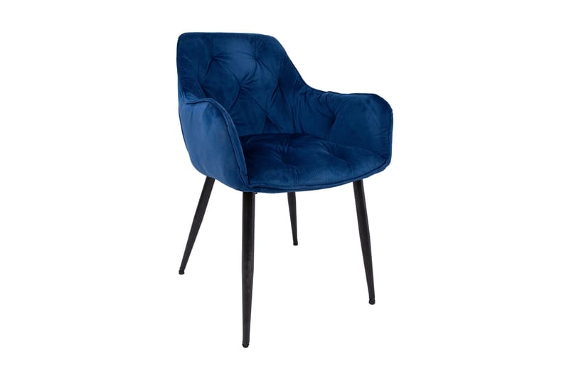 Brita Stol 61x57x83 cm Blå - Møbler - Stoler & lenestoler - Spisestuestoler & kjøkkenstoler