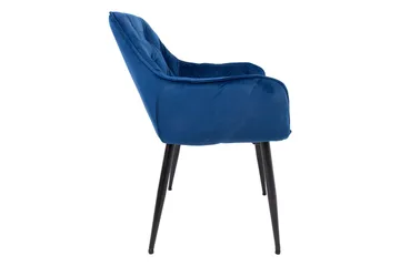 Brita Stol 61x57x83 cm Blå - Møbler - Stoler & lenestoler - Spisestuestoler & kjøkkenstoler