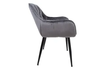 Brita Stol 61x57x83 cm Grå - Møbler - Stoler & lenestoler - Spisestuestoler & kjøkkenstoler
