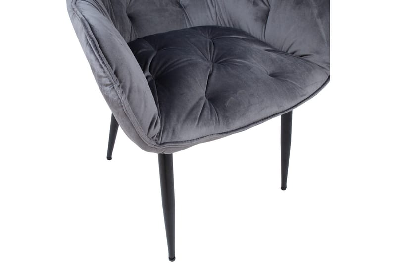 Brita Stol 61x57x83 cm Grå - Møbler - Stoler & lenestoler - Spisestuestoler & kjøkkenstoler