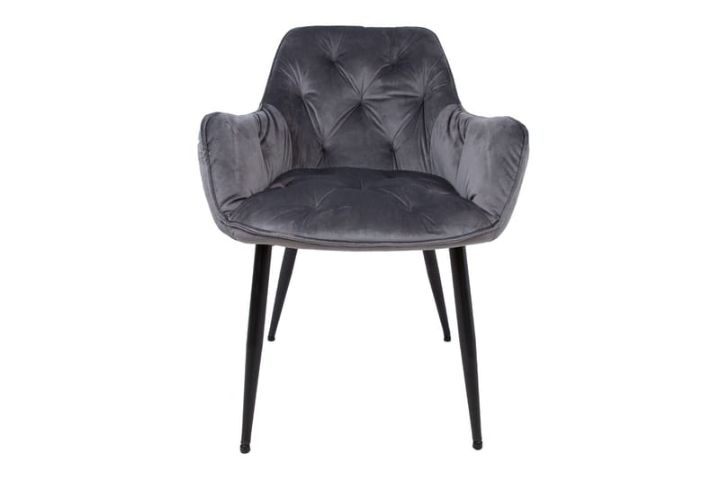 Brita Stol 61x57x83 cm Grå - Møbler - Stoler & lenestoler - Spisestuestoler & kjøkkenstoler