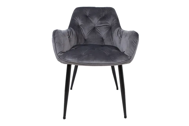 Brita Stol 61x57x83 cm Grå - Møbler - Stoler & lenestoler - Spisestuestoler & kjøkkenstoler